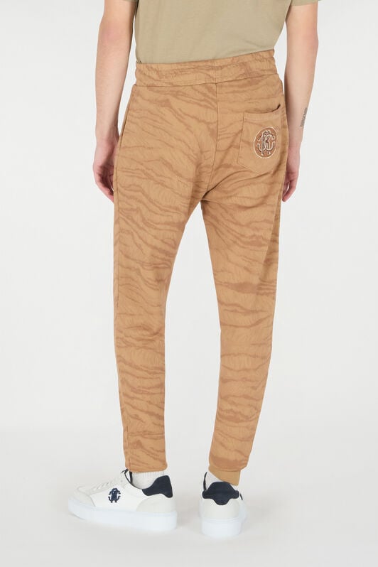 RC Tiger Skin Print Joggers RC Tiger Skin Print Joggers BEIGE OOT20B-5OO65