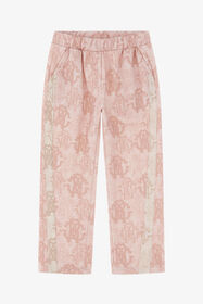 JU RC Logo Pants Pink TJT22M-5OM07