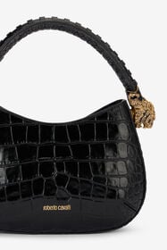 RC Roar Bag hobo with jewel tigers RC Roar Bag hobo with jewel tigers Black TWB002-PZ975