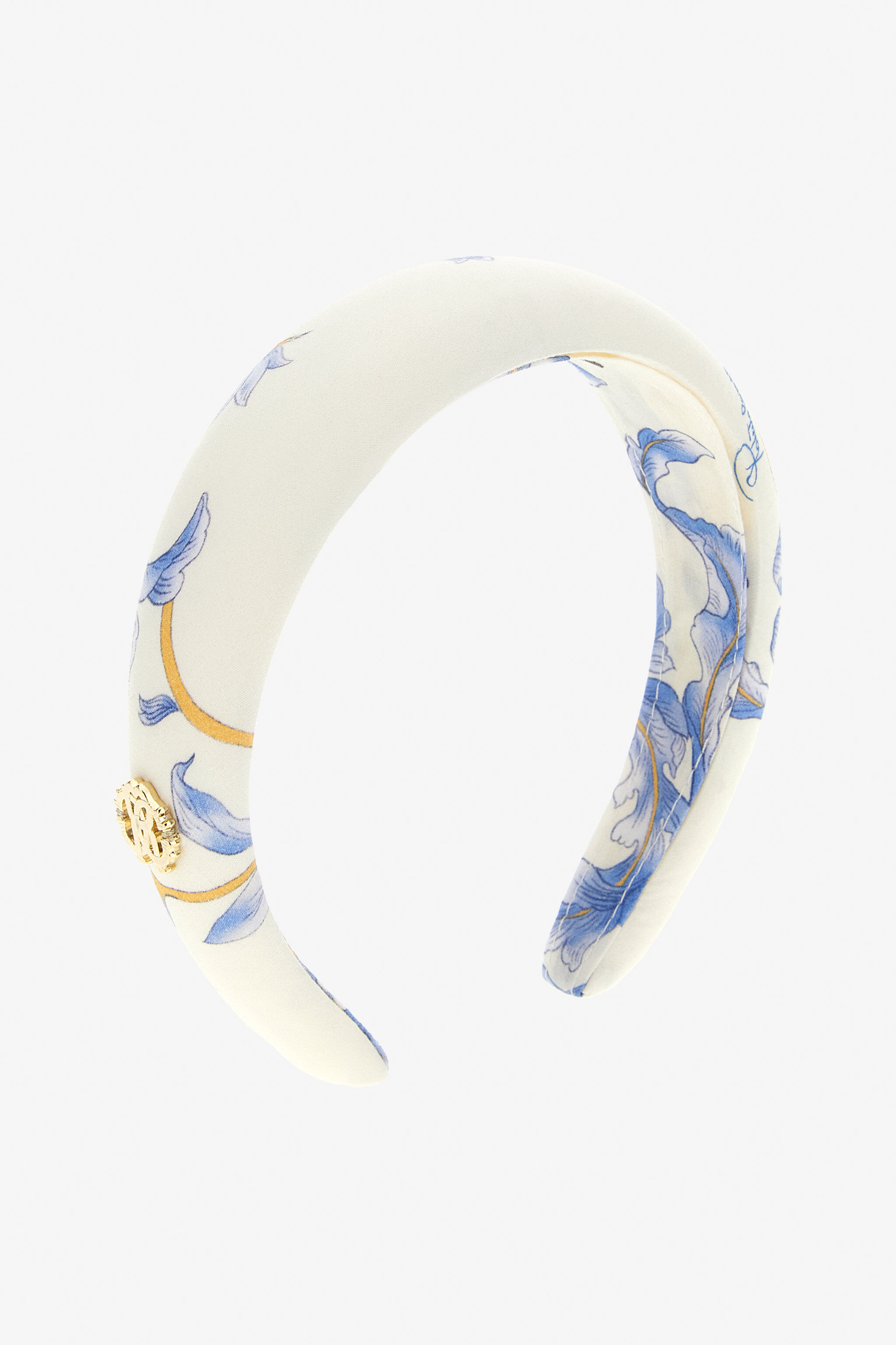 JU Printed Hairband with RC Logo JU Printed Hairband with RC Logo White SJI005-4FL49