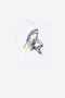JU Shark-print short-sleeve T-shirt JU Shark-print short-sleeve T-shirt White QJT680-JV025