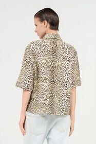 RC Baby Jaguar Print Shirt YELLOW/BLACK WQT705-OXR30