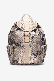 RC Napoli Python Backpack Light Brown ULL006-IL018