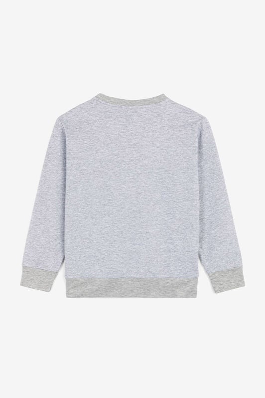 JU Sudadera Tiger Tooth con logo JU Sudadera Tiger Tooth con logo Gris OJT935-ISA2J