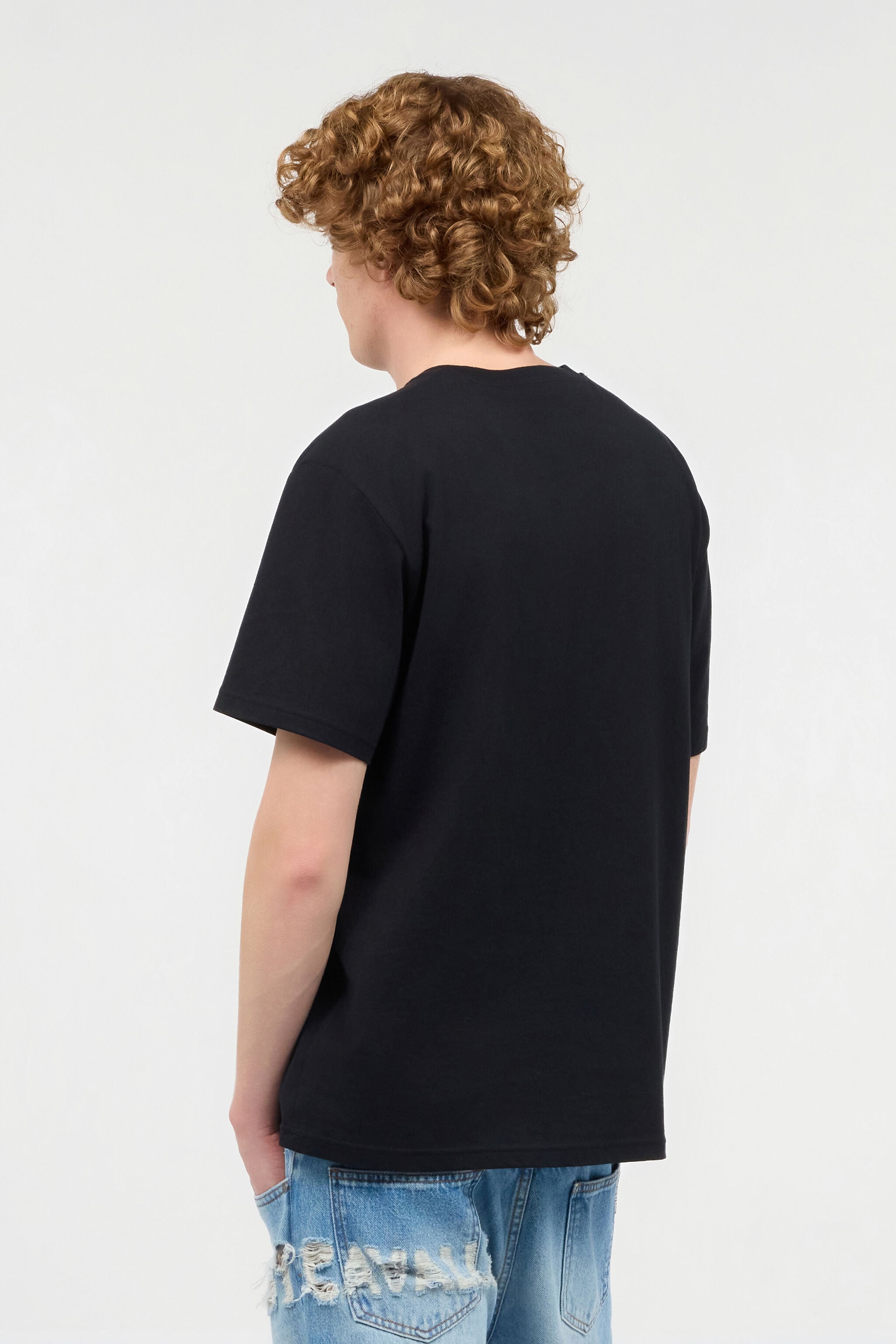 JC T-Shirt Mit Animal-Logo JC T-Shirt Mit Animal-Logo Schwarz UFT051-UF071