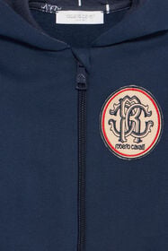 JU Cotton hoodie NAVY VJT696-CF050