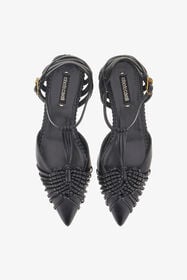 RC Ballerine con intreccio Nero SWS101-PZ899