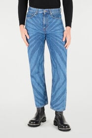 RC Jeans in patterned denim Blu TRJ215-VT001