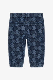JU Hose aus Denim mit dem Logo RC Blau TJJ209-DL001