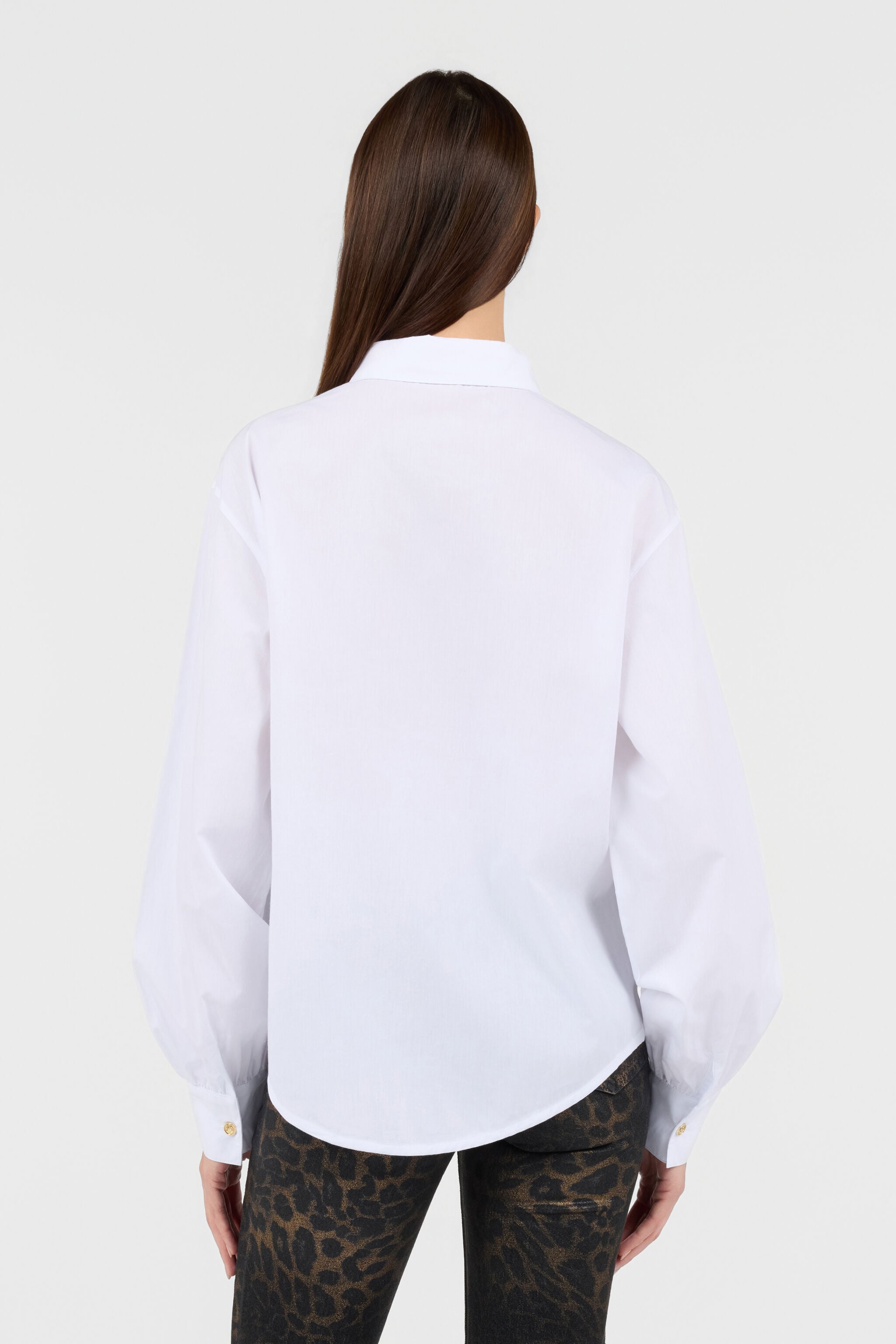 RC Camicia Bianca Con Bottoni Dorati RC Camicia Bianca Con Bottoni Dorati WHITE TOT70C-FA005