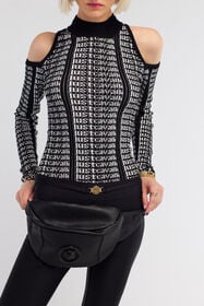 JC Just Cavalli Leggings BLACK RKT831-RK325