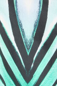 RC Ray Of Sea Print Midi Dress Light blue VKT105-RLM33