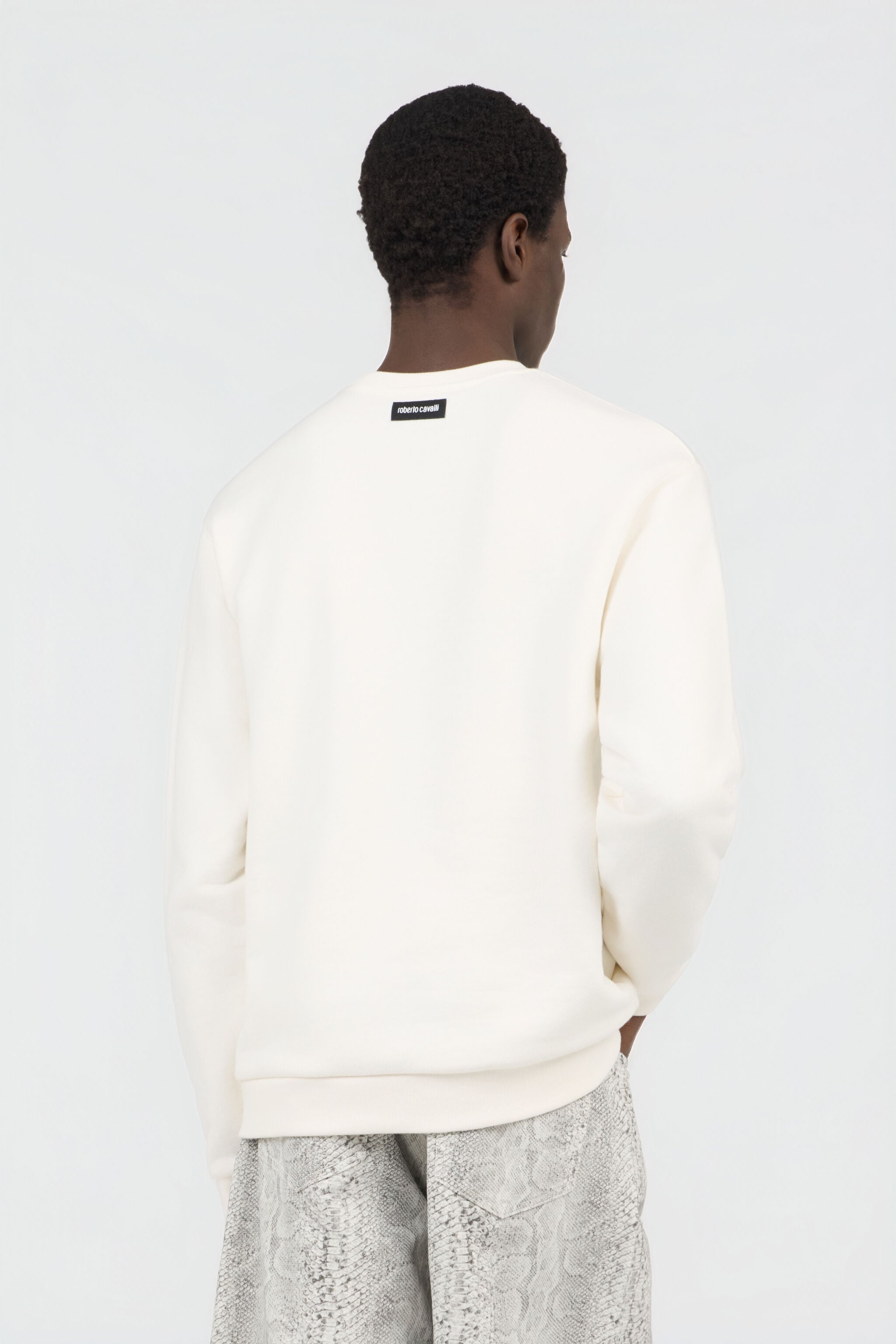 RC Sudadera Blanca Con Monogram RC RC Sudadera Blanca Con Monogram RC IVORY SOT66D-CF008