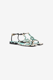 RC Ray of Sea Print Sandal Light blue VKS001-SE380