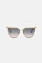 RC Lunettes de soleil en métal avec monture et branches SHINY TOTAL ROSE GOL VALD03-ID239