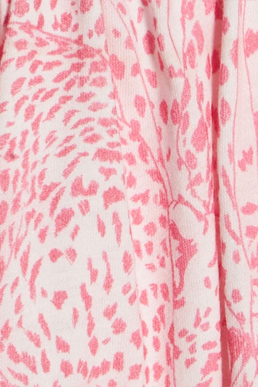 JU Dress With Broderie Anglaise And Printed Skirt JU Dress With Broderie Anglaise And Printed Skirt MILKY WHITE/PINK UJT10N-JD001