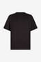 JC Black T-Shirt With Logo Patch JC Black T-Shirt With Logo Patch BLACK VFT061-VF105