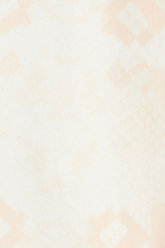 JU Solid-Color Python-Print Pants JU Solid-Color Python-Print Pants Ivory UJT23C-6SO53