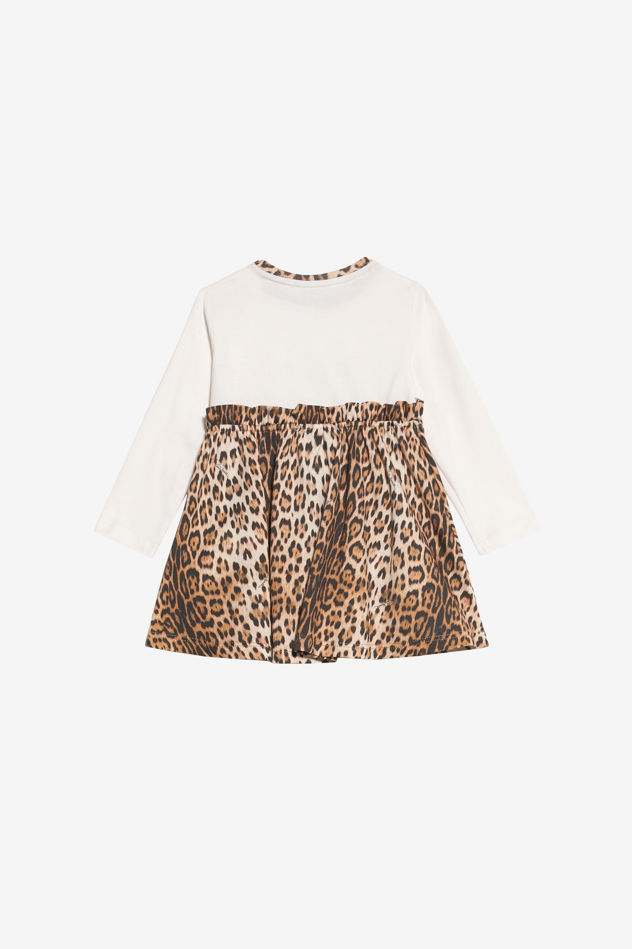 JU Vestido con estampado de leopardo y detalle de logo JU Vestido con estampado de leopardo y detalle de logo AVOR.CC/GN XJT10E-3PS60