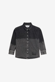 JU Denim Ombre Shirt DARK GREY XJJ70B-DL008