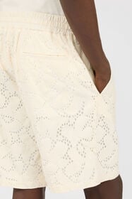 JC Elfenbeinfarbene Bermuda-Shorts OFF WHITE WFT021-WF048