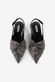 RC Le Pettegole Slingback Argent QWS010-PCS01