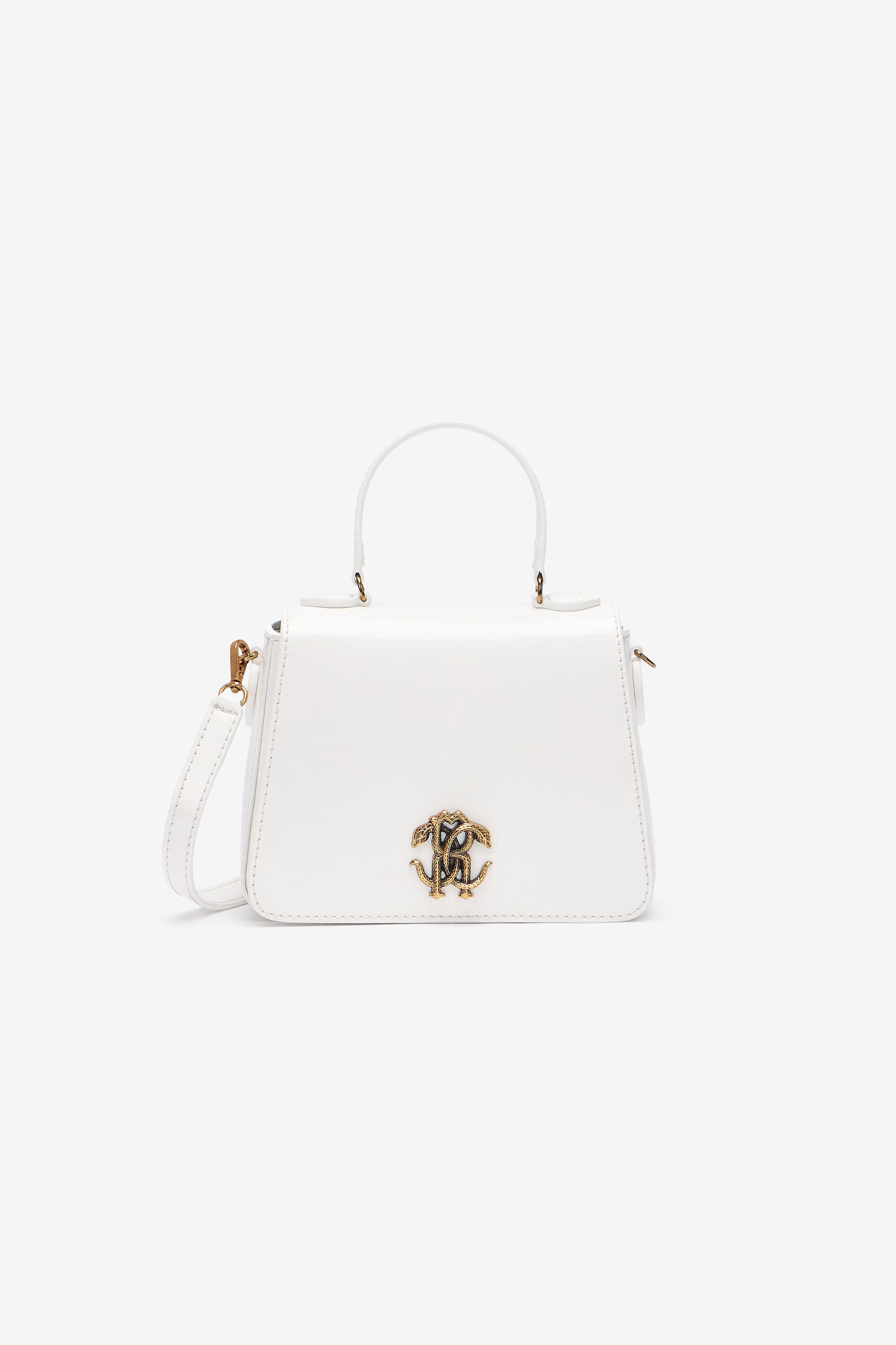 JU Mini Bag With Mirror Snake Monogram JU Mini Bag With Mirror Snake Monogram WHITE UJB00B-ABJ04