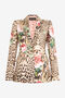 RC Jaguar Roses Print Jacket RC Jaguar Roses Print Jacket NATURAL XQT401-OZT24