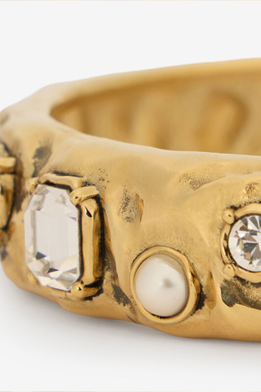 RC Bracelet Or RC Bracelet Or EMERALD/AQUAMA/IVORY WQG019-AM127