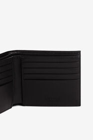 RC Cartera plegable con eslogan Negro PRA004-5R000