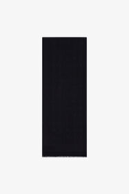 RC Stola Roberto Cavalli con stampa RC MONOGRAM Nero SYI00C-1HL61
