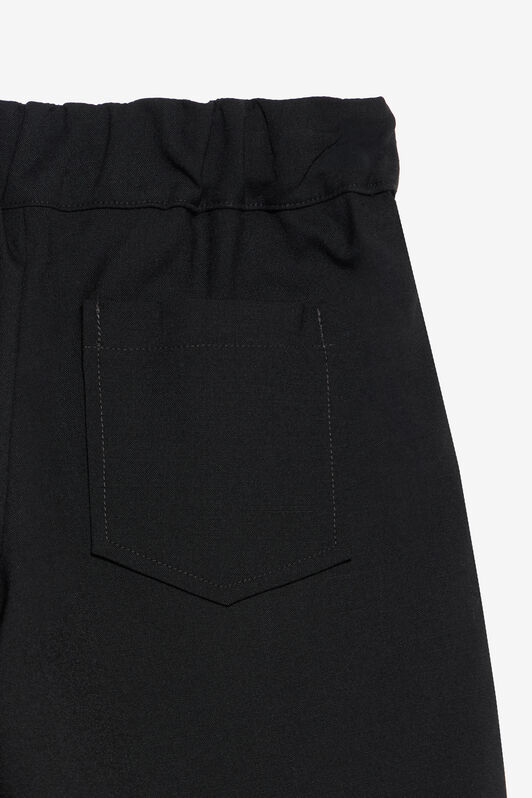 JU Schwarze Wide-Leg-Hose JU Schwarze Wide-Leg-Hose BLACK/P.G. XJT22K-GA108