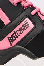 JC Rosa-Schwarze Chunky-Sneakers 899+900+611 VFS081-VF609