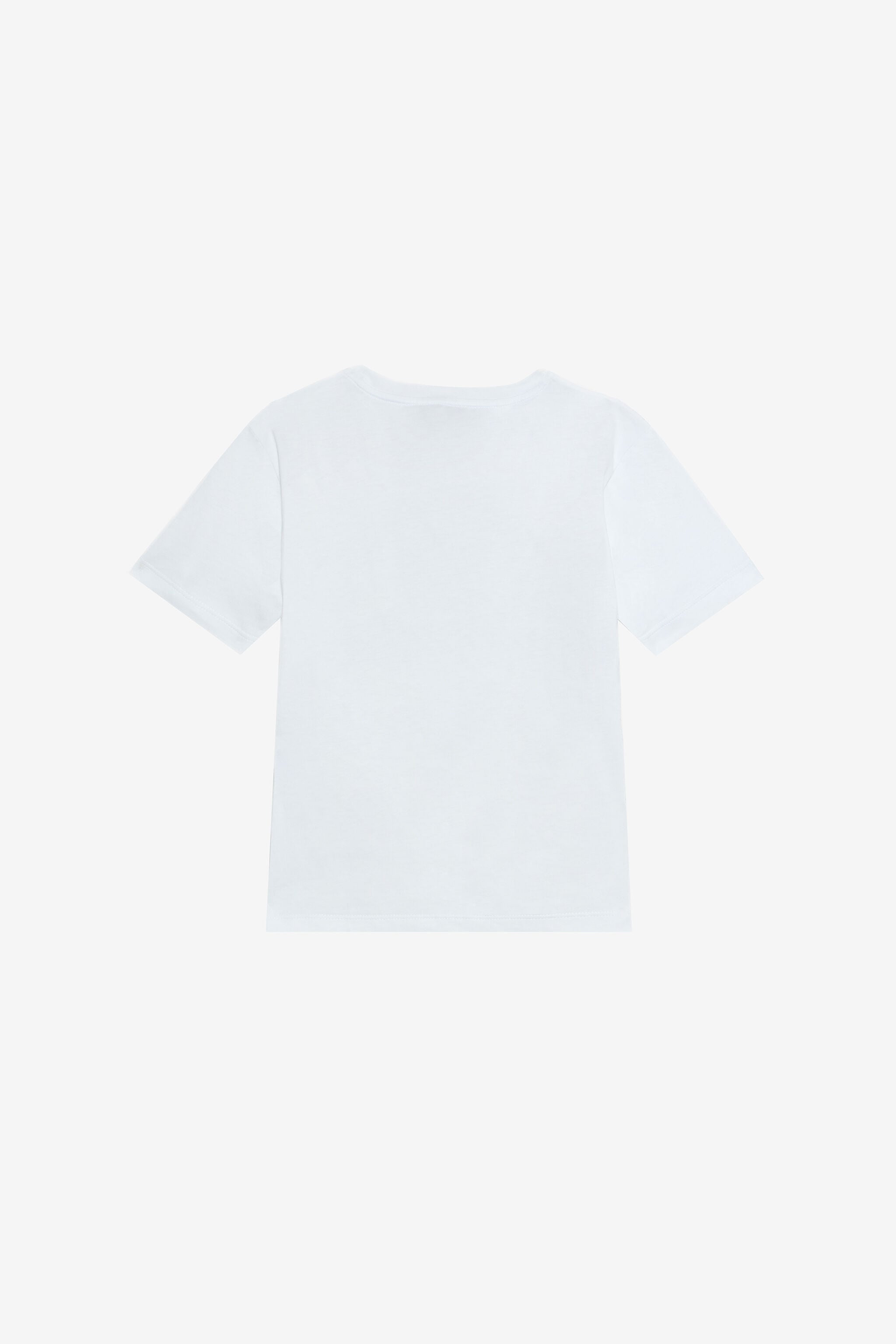 JU Cotton T-shirt with logo JU Cotton T-shirt with logo OPTICAL WHITE VJT60P-JD001