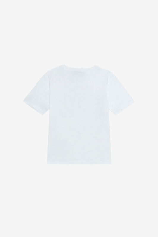 JU Cotton T-shirt with logo JU Cotton T-shirt with logo OPTICAL WHITE VJT60P-JD001