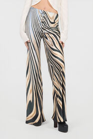 RC Zebra Print Trousers NATURAL/BLACK XQT201-RYT26