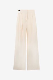 JC Pantalon Large Crème Avec Découpe OFF WHITE UFT091-UF130