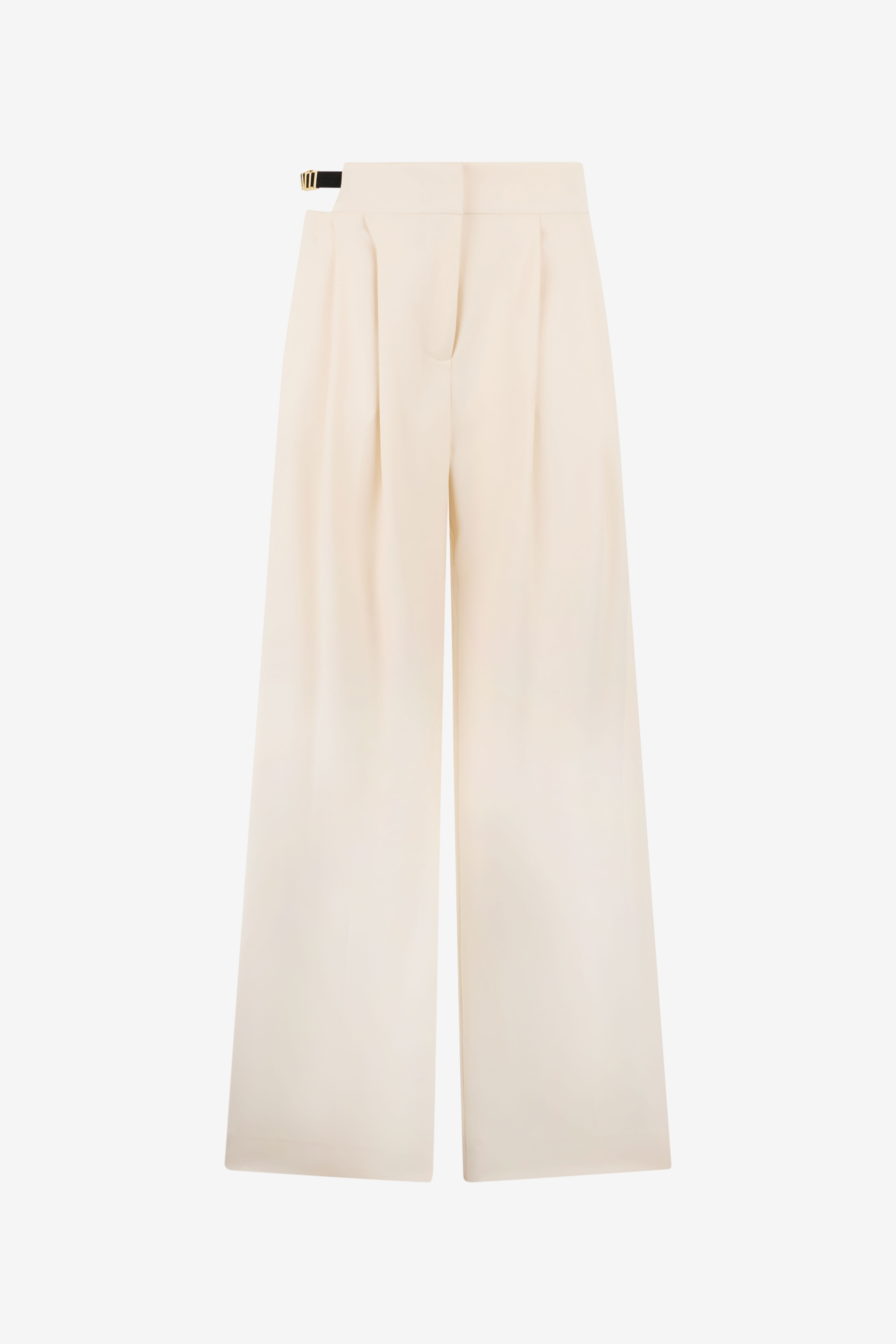 JC Pantalon Large Crème Avec Découpe JC Pantalon Large Crème Avec Découpe OFF WHITE UFT091-UF130
