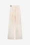 JC Pantalon Large Crème Avec Découpe JC Pantalon Large Crème Avec Découpe OFF WHITE UFT091-UF130