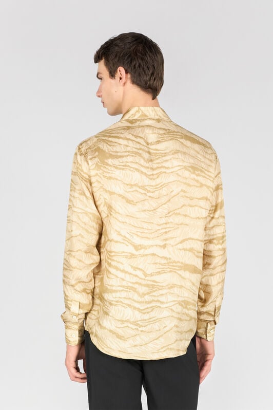 RC Tiger Skin print shirt RC Tiger Skin print shirt BEIGE OOT70A-2NO65