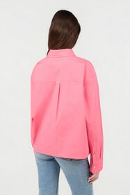 RC Pink Shirt with Rhinestone Jewel Logo IBISCUS SOT70Z-FA001
