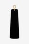 RC Vestido negro de terciopelo con collar RC Vestido negro de terciopelo con collar NERO VWT167-VL053