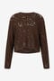 RC Pull Façon Crochet RC Pull Façon Crochet Marron VKM616-MAC01