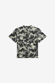 JU T-Shirt In Cotone con Stampa  Camouflage CAMOU BLACK WJT60O-JFR15
