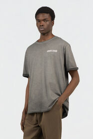 RC Grey T-Shirt with Back Snake Print BLACK SOT60B-JD005