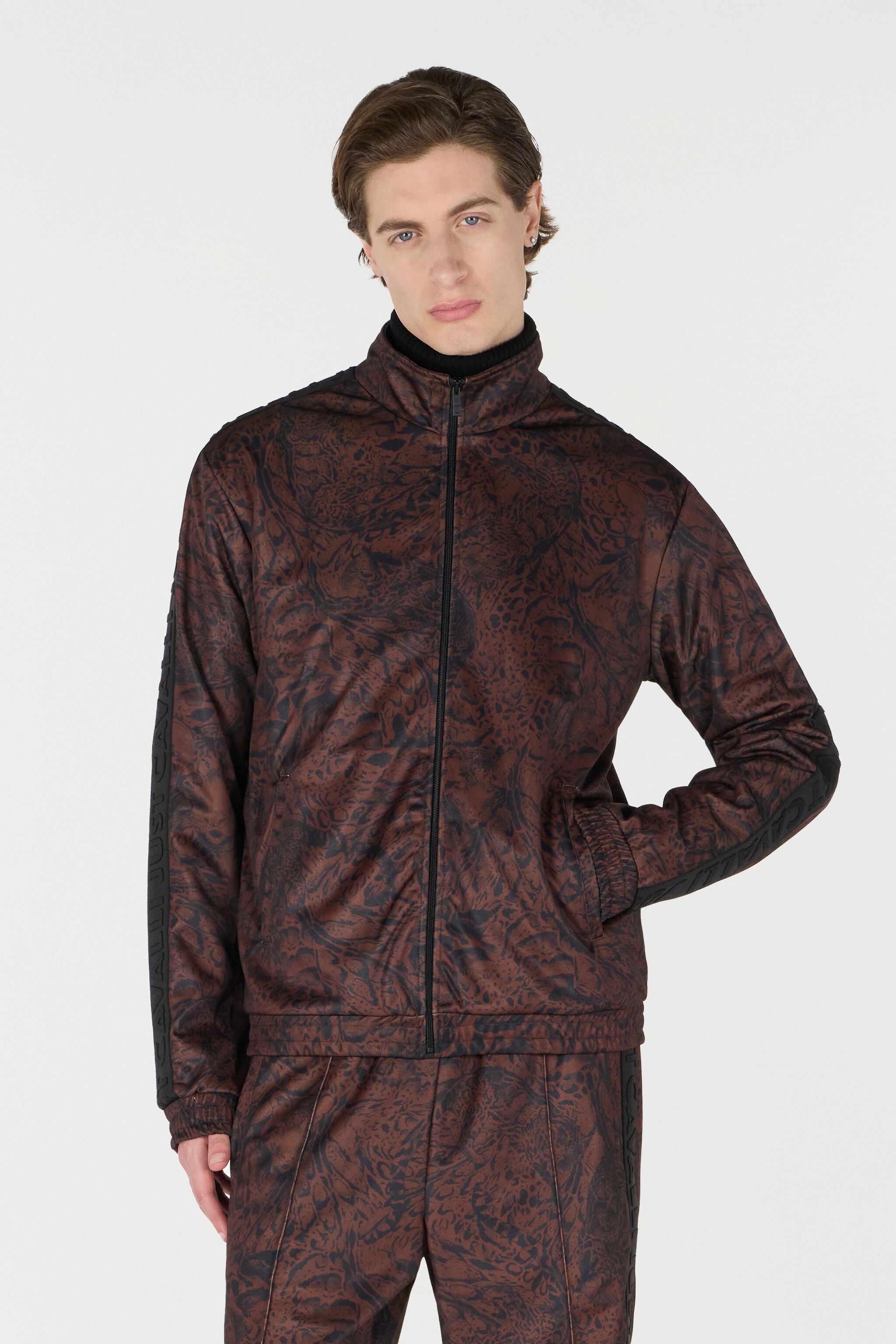 JC Jacke mit Print Jaguar Lila TFT050-TF067