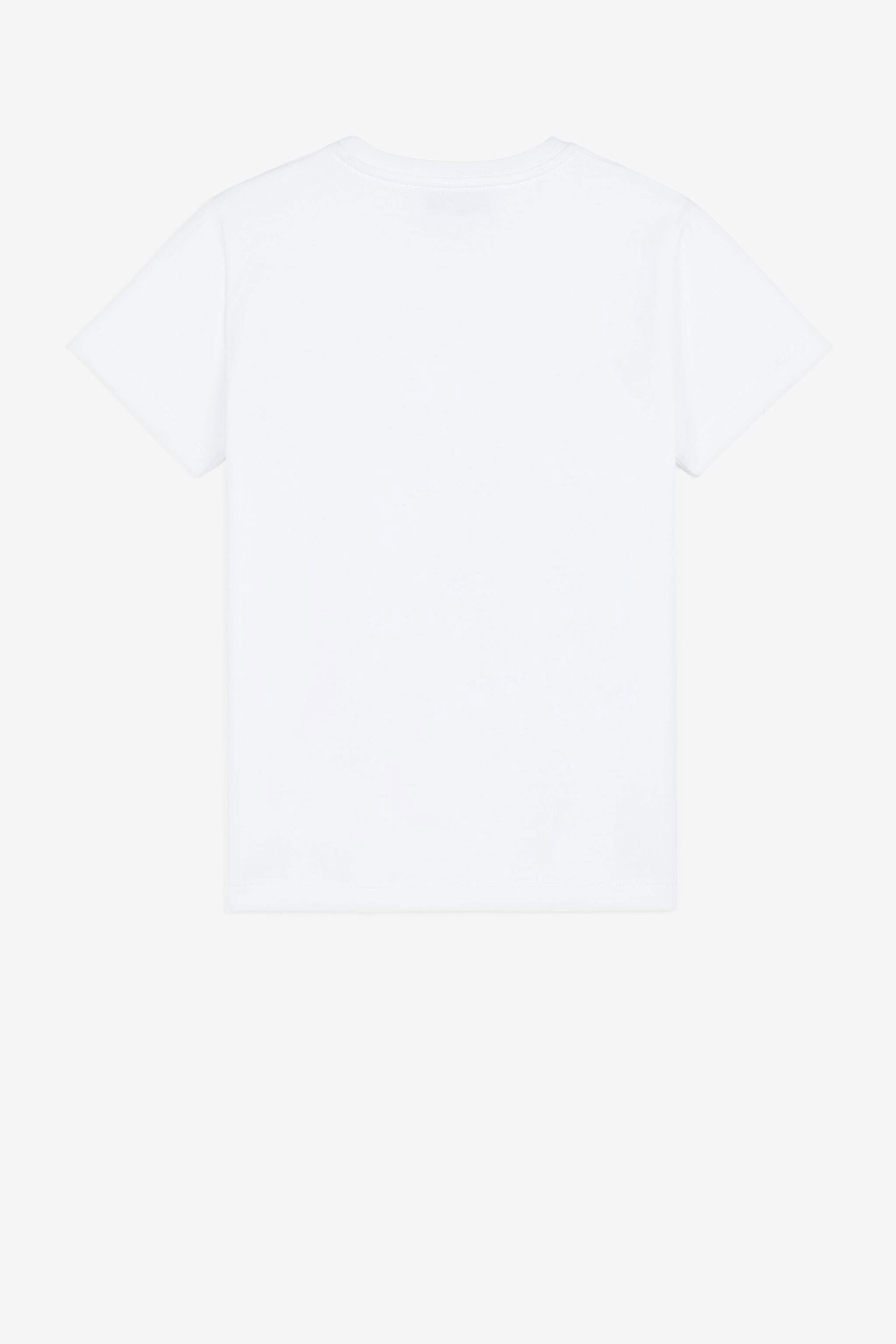 JU T-shirt à imprimé nénuphar et grenouille JU T-shirt à imprimé nénuphar et grenouille Blanc PJT662-JV025