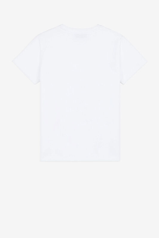 JU T-shirt à imprimé nénuphar et grenouille JU T-shirt à imprimé nénuphar et grenouille Blanc PJT662-JV025