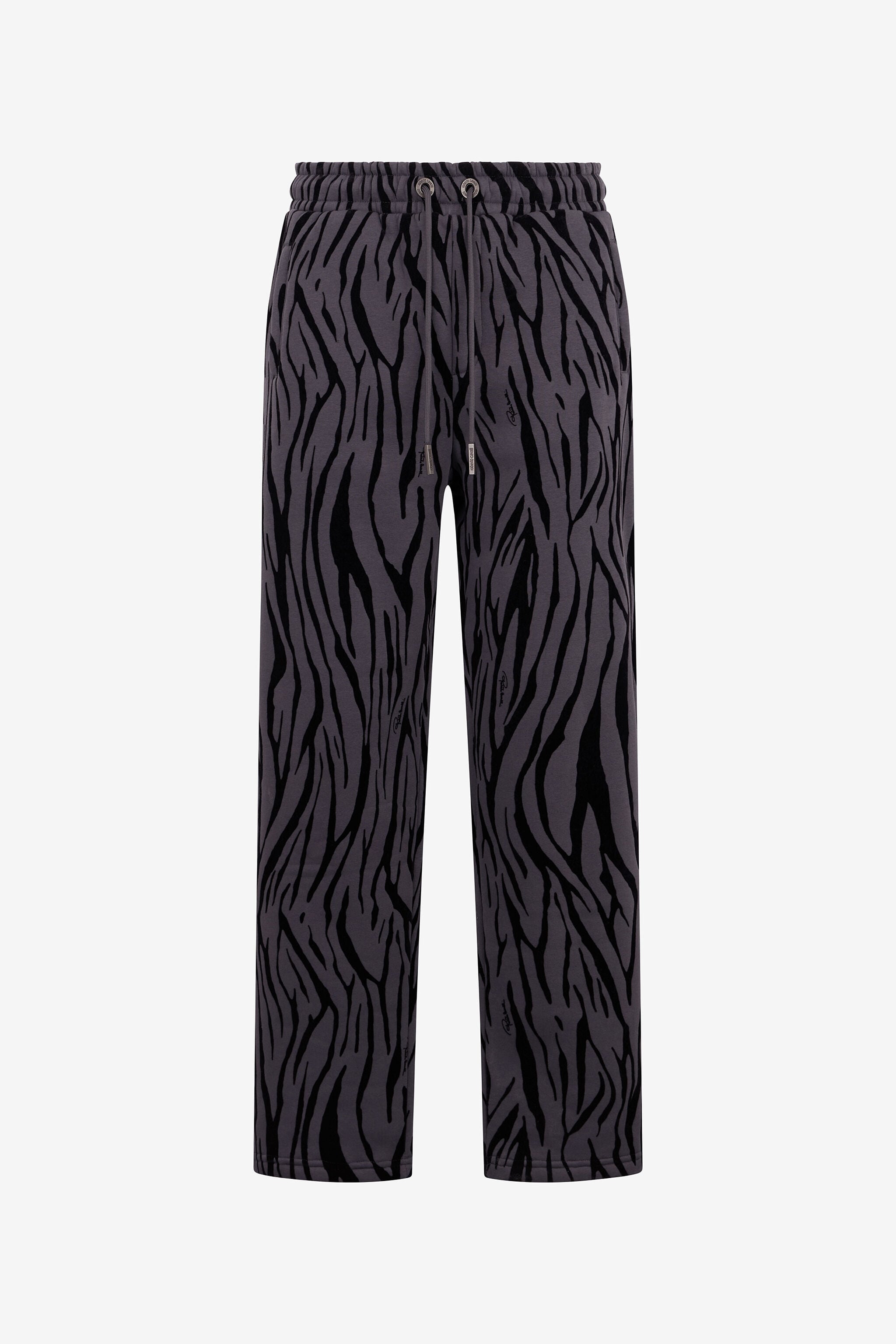 RC Joggers con Estampado Animalier Flocado RC Joggers con Estampado Animalier Flocado BLACK ROT20D-5OS30