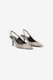 RC Slingbacks en cuir à imprimé Shark RC Slingbacks en cuir à imprimé Shark ST.SHARK TKS043-PA045